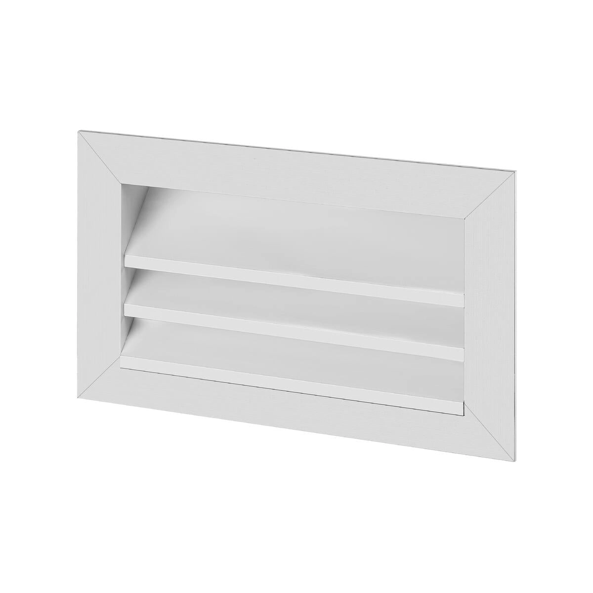 Helios WSG 80/50, Wetterschutzgitter rechteckig Aluminium eloxiert HE/WSG/80/50