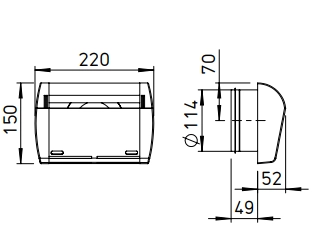 Helios Innenblende ZLA 125 IB HY 6-45