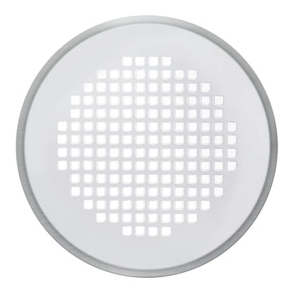 Zehnder Design-Gitter CLRF / TVA, Torino, weiß, Durchmesser 160 mm, inklusive Filter