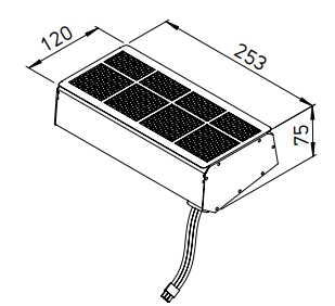 Helios Elektro-Vorheizung KWL-EVH 170W