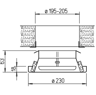 Helios Metall-Tellerventil MTVA 200 für Abluft