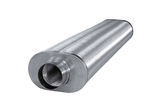 Maico Flacher Ovalrohrschalldämpfer RSOF 16/50