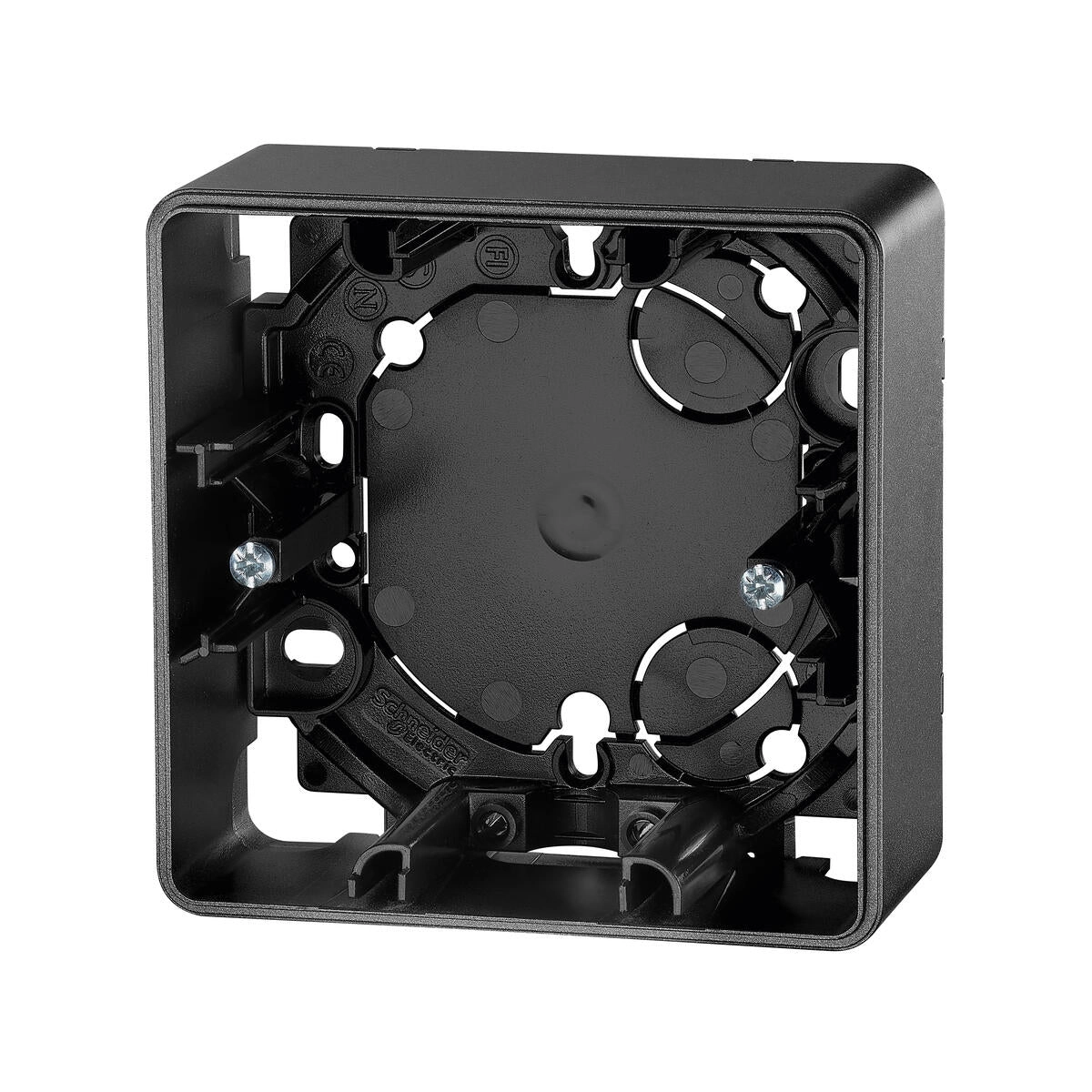 Helios Aufputzgehäuse KWL APG Touch bl, schwarz