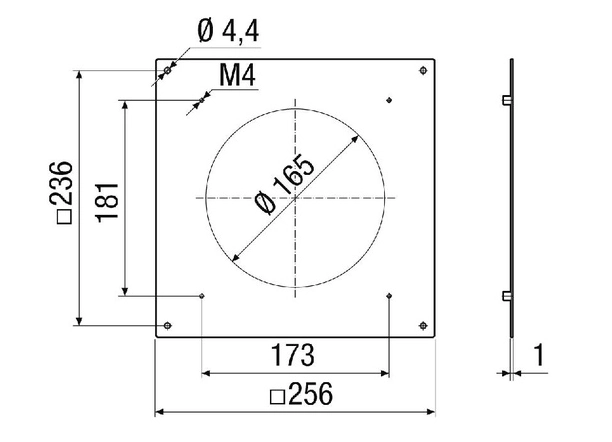 Maico Befestigungsblech PPB 30 ARW BB