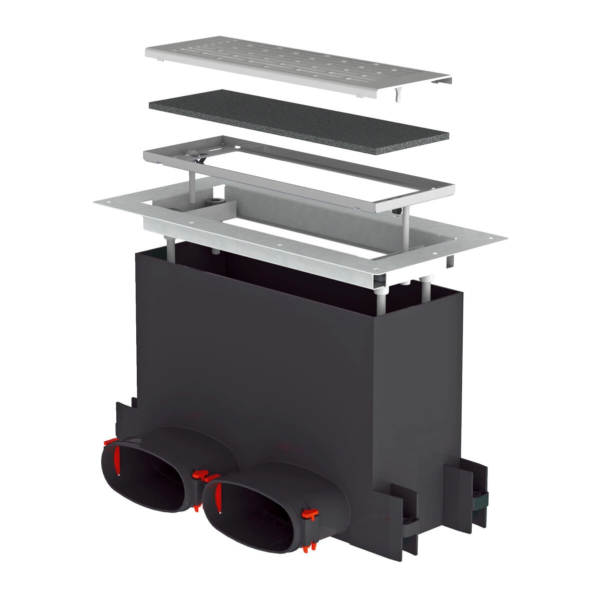 Helios FlexpipeWand-/Bodenkasten FRS-WBK 2-51