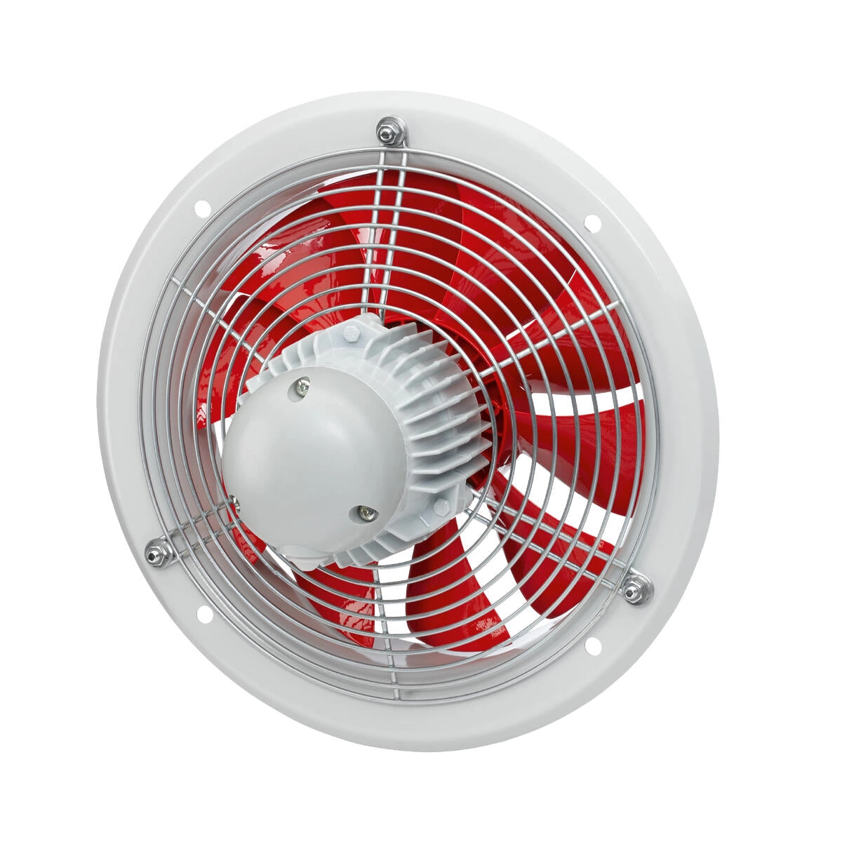 Helios HWW 250/4, Axial-Hochleistungsventilator 1-PH, mit Gitter HE/HWW/250/4