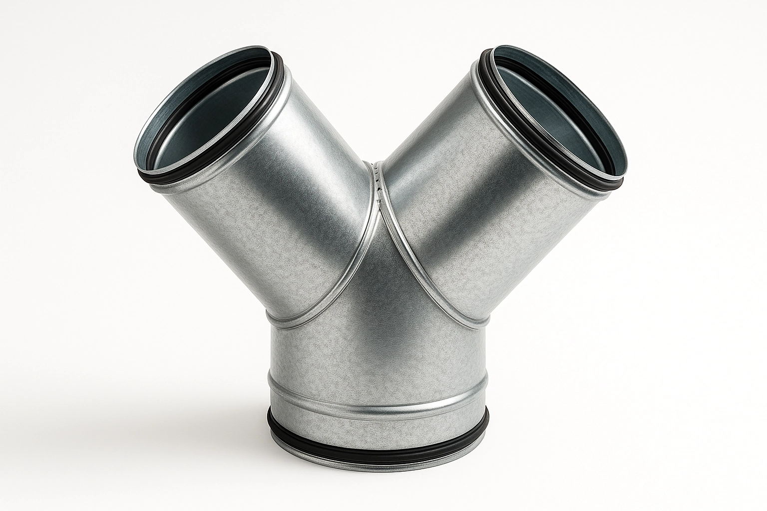 pro Hosenstück 45° mit Lippendichtung NW 80/80/80