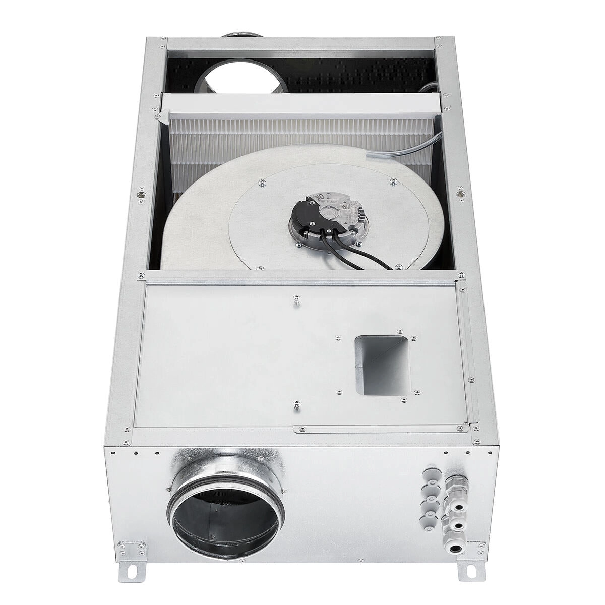 Helios Außenluftbox ALB EC 125 EH - mit E-Heizregister
