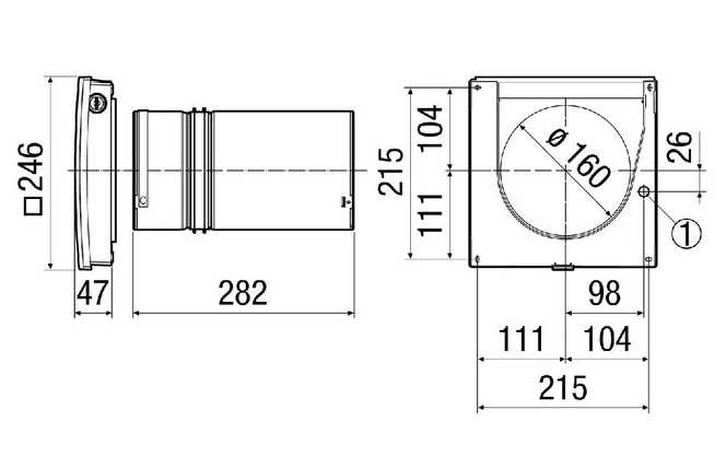 Maico Endmontage-Set PP 45 O