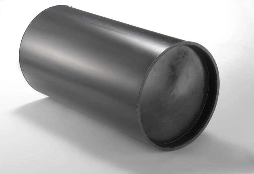 Zehnder Wandeinbaurohr rund für ComfoSpot 50, aus Kunststoff, Länge 600 mm