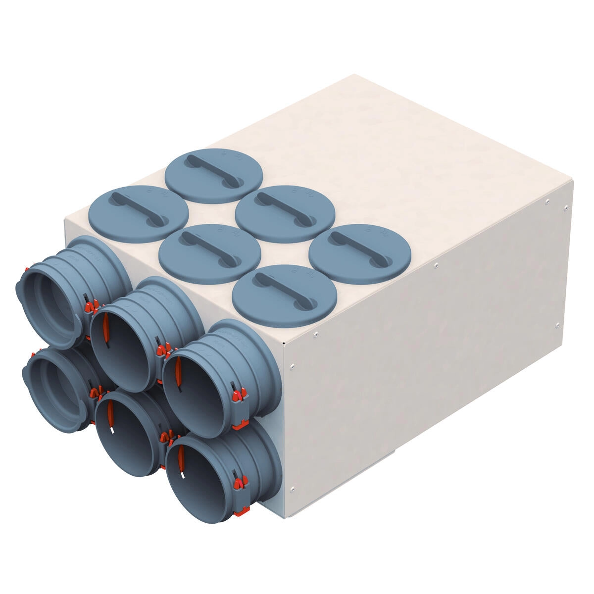 Helios FlexPipe Verteilerkasten FRS-VK 6-75/125