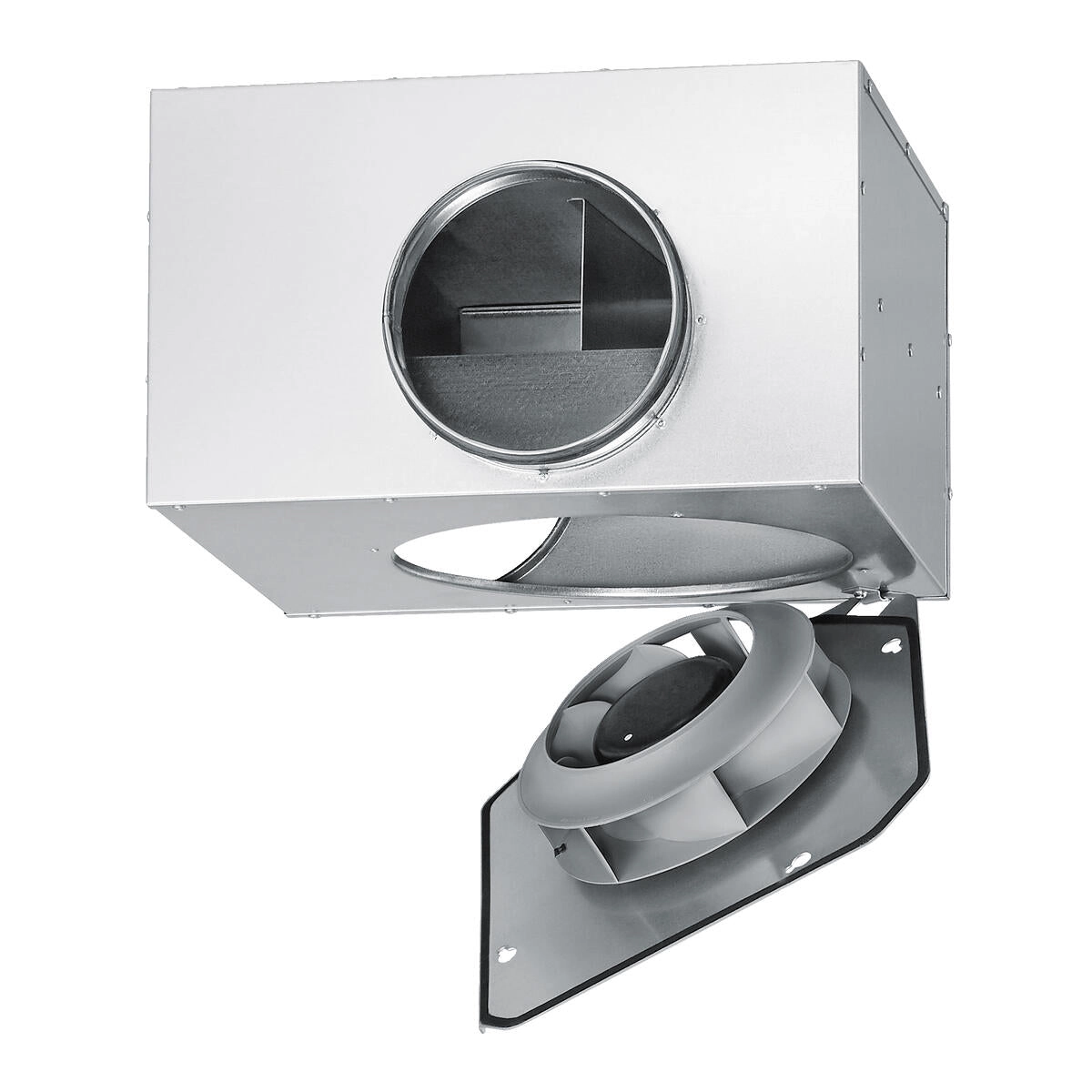 Helios Radial-Rohrventilator SVS EC 160 A SlimVent EC