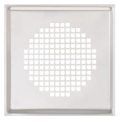Zehnder Design-Gitter CLRF / TVA, Torino, weiß, 160 x 160mm, inklusive Filter