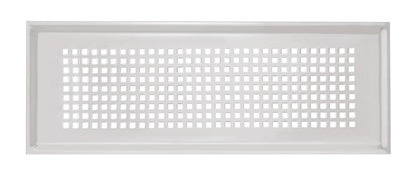 Zehnder Design-Gitter CLF, Torino, Edelstahl, 350 x 130 mm