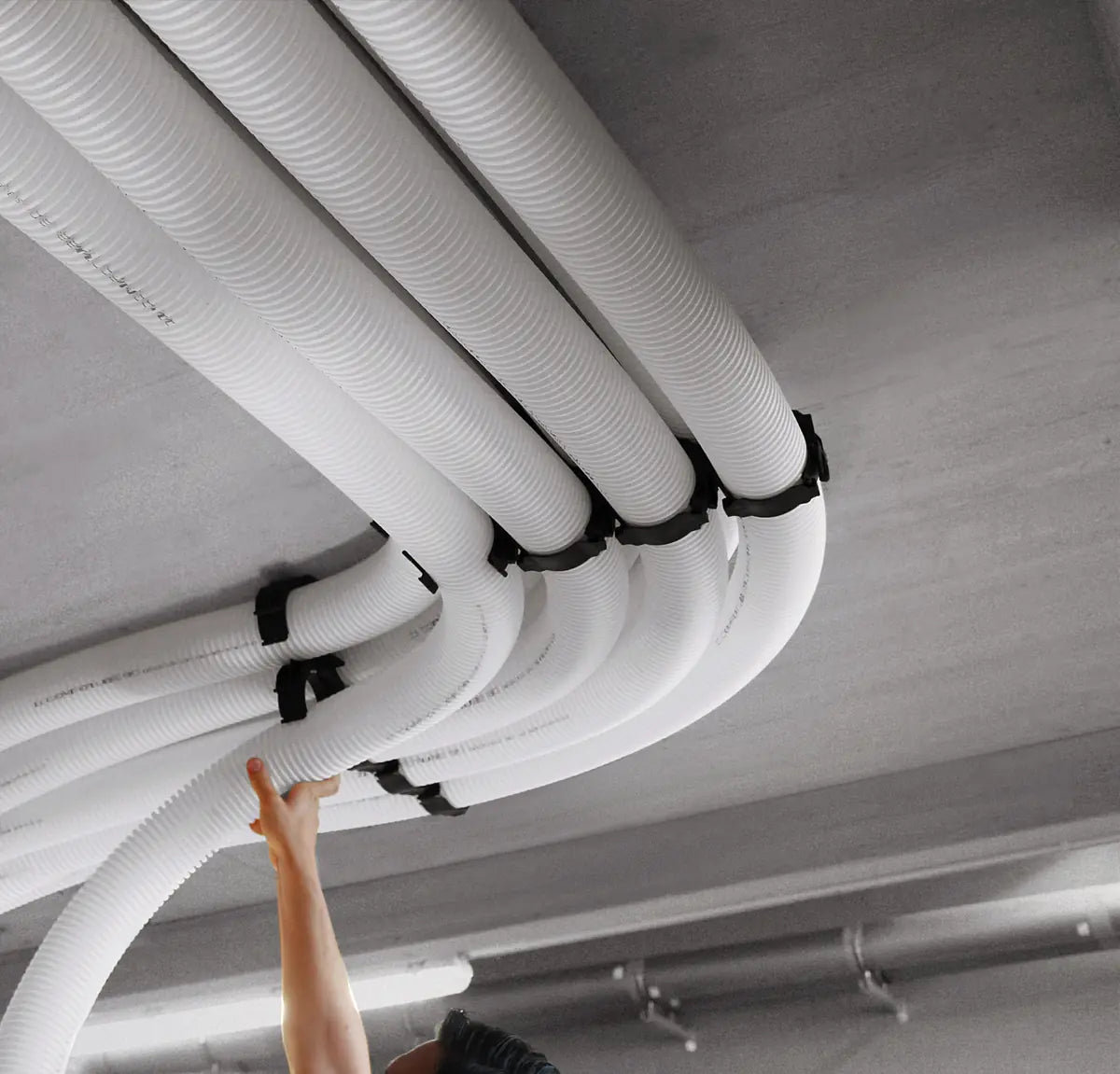 Zehnder Lüftungsrohr ComfoTube Flow 90, 50 m Rolle