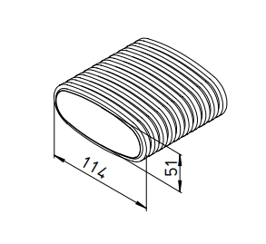Helios FlexPipe Flexibles Lüftungsrohr FRS-R 51