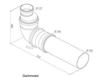Zehnder Dachmodul für ComfoSpot Twin