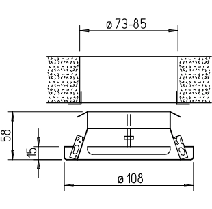 Helios Metall-Tellerventil MTVA 75/80 für Abluft
