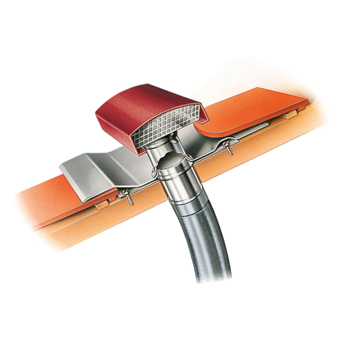 Helios DDF 160, Dachdurchführung für Rohrdurchmesser 160 mm HE/DDF/160