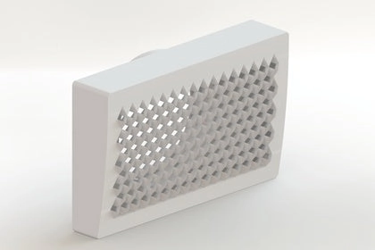 Zehnder Abluft-Renoventil Eckig, DN 90, 180 x 112 mm