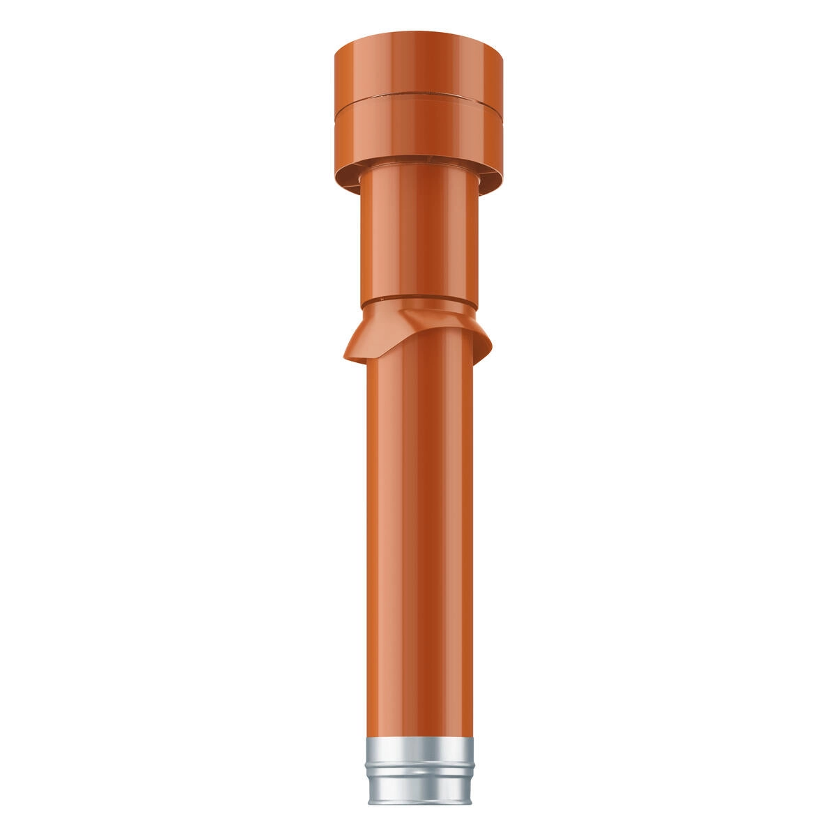 Helios DH 100 R, Dachhaube ziegelrot, DN 100 HE/DH/100/R