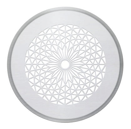 Zehnder Design-Gitter CLRF / TVA, Sacre cour, weiß, Durchmesser 160 mm, inklusive Filter