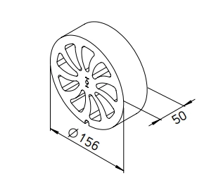 Helios KWL 45-160 Schalldämmelement SE